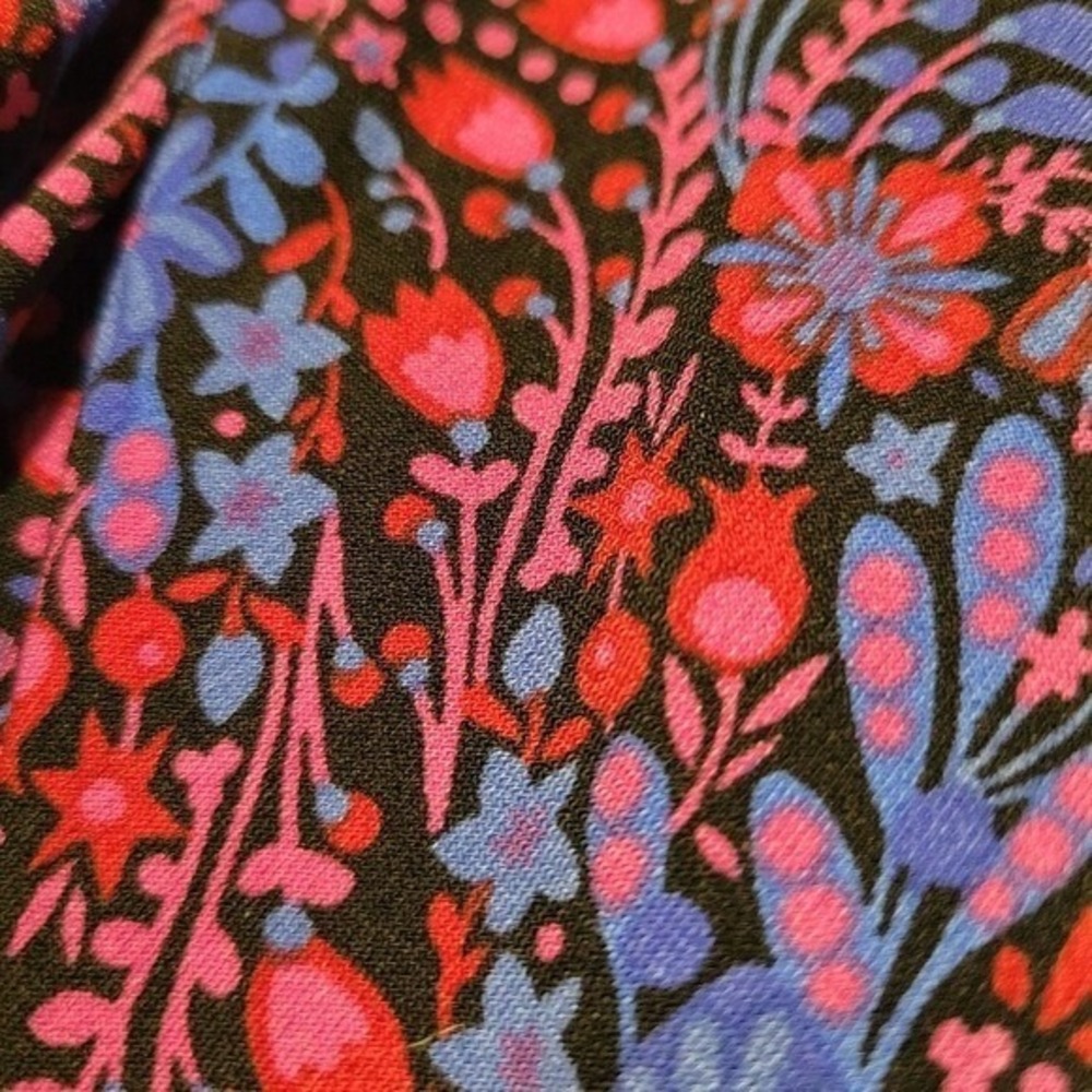 Nicole Miller New‎ York Sleeveless Dress Floral Print Casual XS